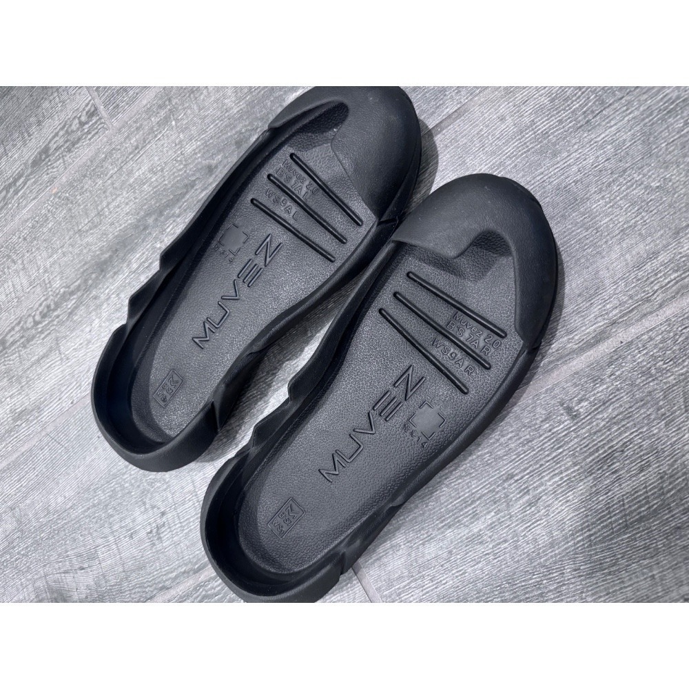 Muvez Eva Outsole Vanta Black Detachable Sole M7/W9 As seen on‎ Shark Tank